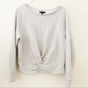 J. Crew Twist Front Sweatshirt Style H4874